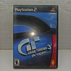Sony Playstation 2 Gran Turismo 3 A-Spec PS2,  PLEASE READ CAREFULLY, Tested